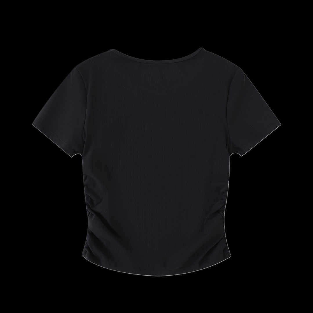 Pulsify Logo Crop Top (Black)