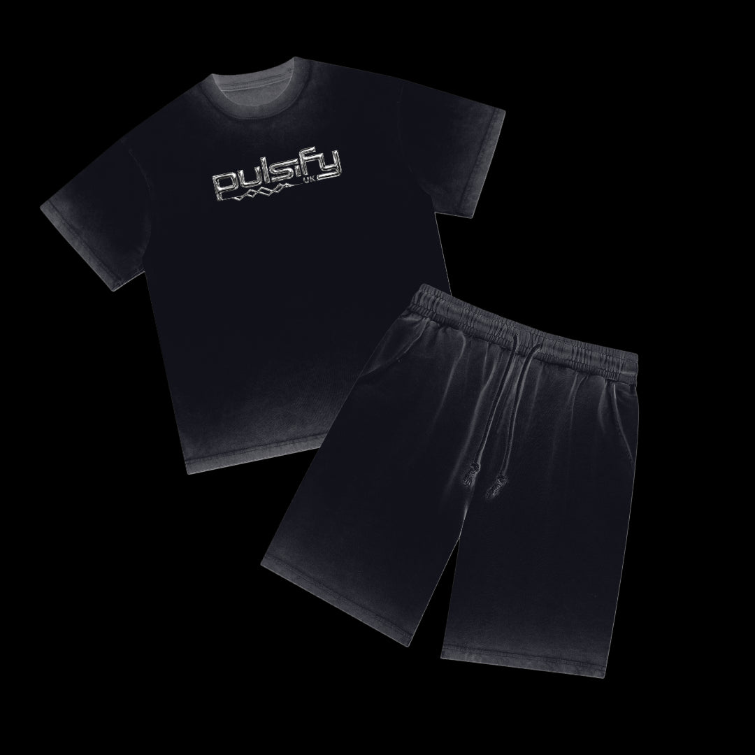 "No Party" Reverse Dyed Set