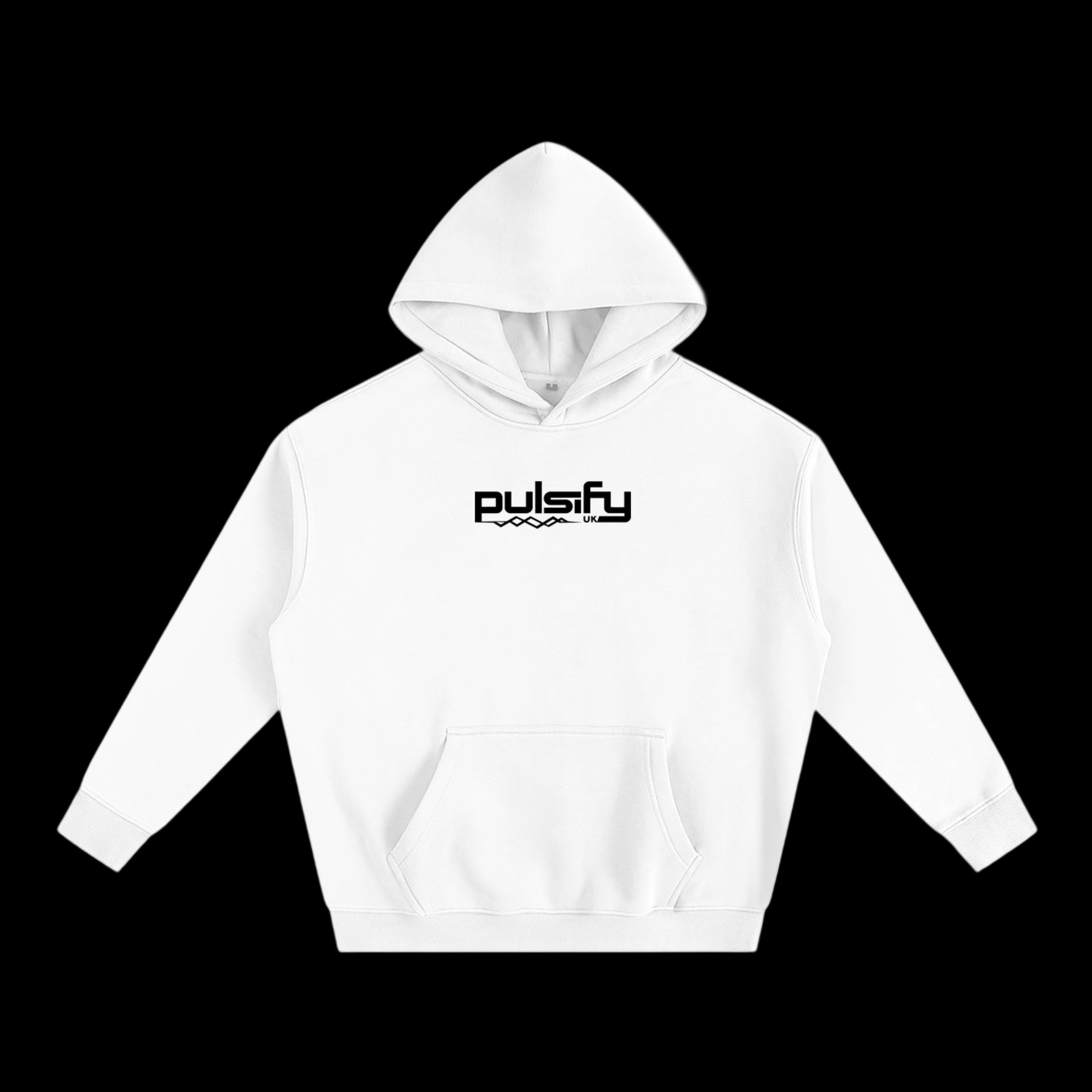 Pulsify Logo Hoodie (White)