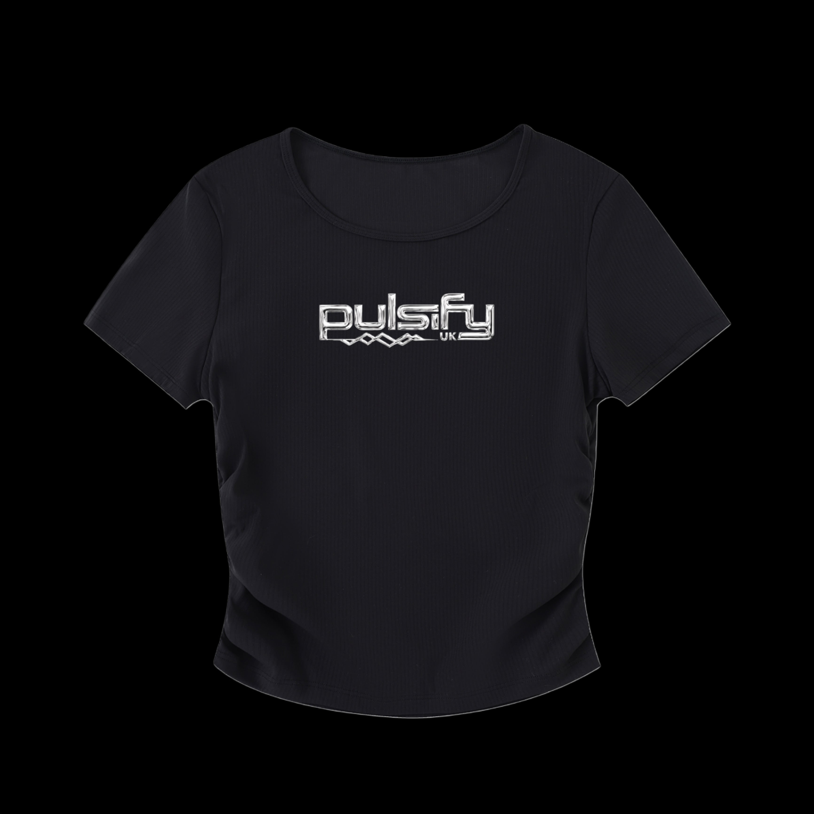 "No Party" Crop Top