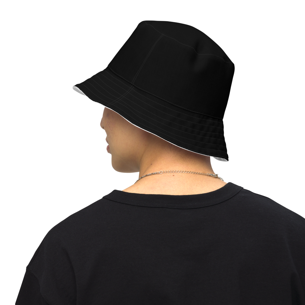 Reversible Black / White Bucket Hat