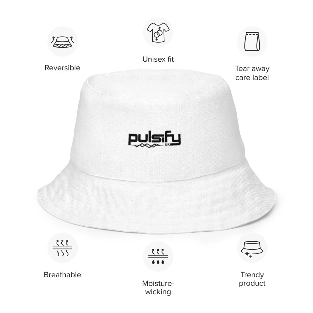 Reversible Black / White Bucket Hat