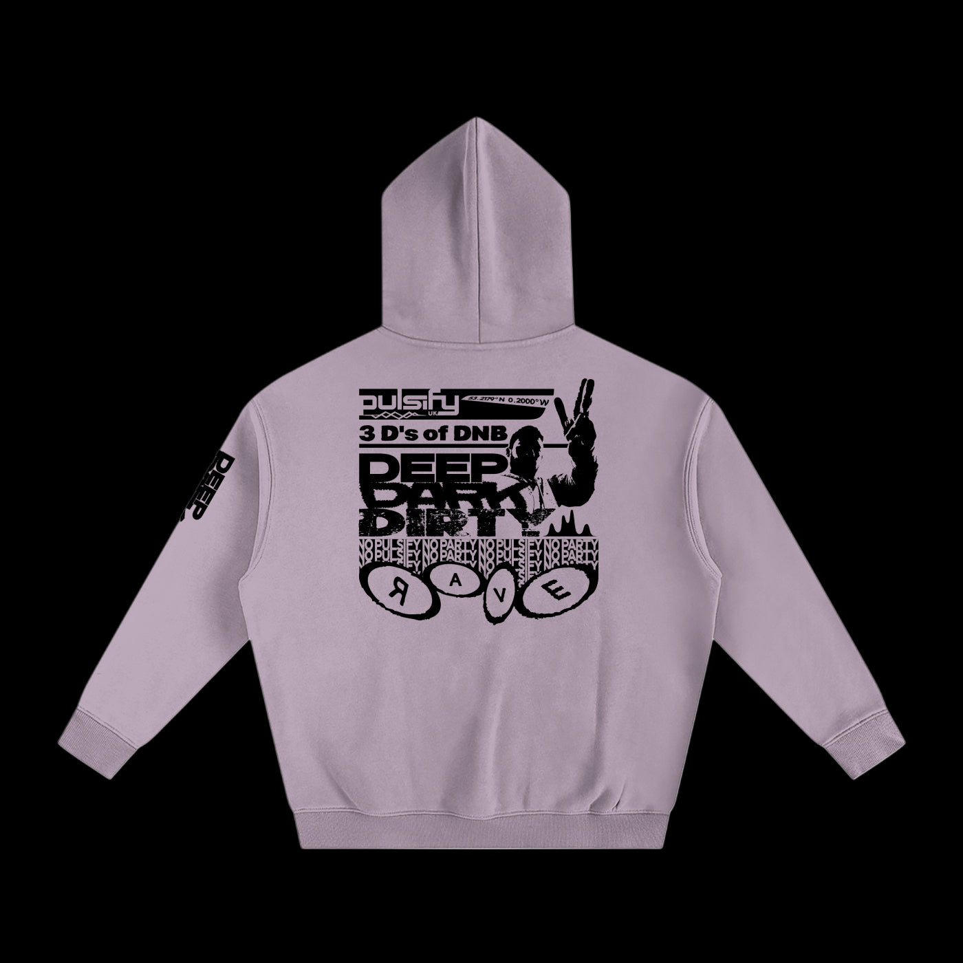 Deep. Dark. Dirty. Hoodie (Purple)