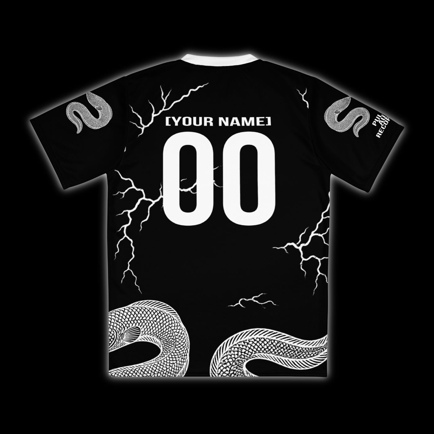 Electric Eel '24 Football Tee (Black)